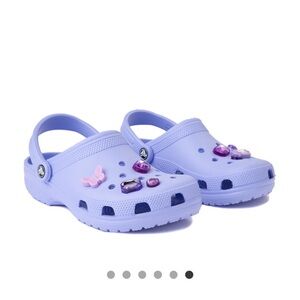 Crocs Classic Gemstone Clog in Moon Jelly